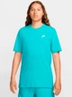 Футболка хлопковая мужская Nike M Nsw Club Tee AR4997-345 S Голубая (196975171095) - изображение 1