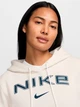 Худи теплое женское Nike W Nsw Phnx Flc Std Po Logo Hdy HM9751-104 L Бежевое (197599704331) - изображение 3