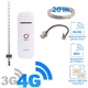 Комплект 3G/4G интернет OLAX U90H-E white антенна стрела + кабель 20м + переходник CRC9/F (TF-KIT-4G4437) - изображение 1