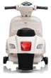 Дитячий електричний скутер SUN BABY Scooter Vespa (Білий) - зображення 3