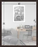Рамка для фото деревянная 40х50 багет: DL1906-12 Темное дерево (с глянцевым прозрачным пластиком 0.8мм, двп) EmojiFrame - изображение 6