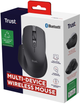 Mysz Trust Ozaa+ Multi-Device Wireless Black (8713439248203) - obraz 6