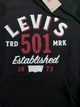 Вінтажне худі Levi's TRD 501 MRK Pullover Hoodie Color: Black M - изображение 2