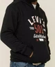 Вінтажне худі Levi's TRD 501 MRK Pullover Hoodie Color: Black M - изображение 3