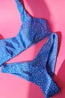 Купальник с уплотнённой чашкой, плавки бразилиана Ysabel Mora 42B/S Синий микс (Ibiza blue) (76947) - изображение 7