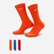 Набор женских носков высоких хлопковых Nike U Nk Everyday Plus Cush Crew SX6888-966 34-38 3 пары Разноцветный (196976206062) - изображение 1