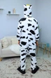 Пижама Кигуруми My Kigu Мужская Корова Белый размер M 155-165 см (21051411) - изображение 3