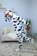 Пижама Кигуруми My Kigu Мужская Корова Белый размер M 155-165 см (21051411) - изображение 6
