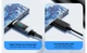 Кабель Essager USB – Type-C PD 100W 7A LED дисплей Швидка зарядка для ноутбуків смартфонів планшетів 1.0 м Black - зображення 15