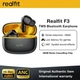 Беспроводные вакуумные наушники Realfit TWS BT5.4 с функцией активного шумоподавления ANC Bluetooth 5.4 игровые Black (6973356421451) - изображение 2
