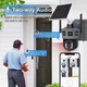 Уличная камера наблюдения с солнечной панелью работающая от 4G камера с поворотом и ночным видением TP18 - изображение 3