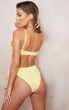 Плавки PrettyLittleThing зі складками XS Лимонний (7689434) - зображення 7