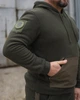 Костюм спортивний флісовий з посиленням Софтшелл хакі 44-46 - зображення 6