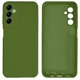 Чехол противоударный Silicone case защита камеры Kassel для Samsung A14 (25) хаки зеленый Khaki - изображение 1