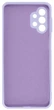 Чехол противоударный Silicone case защита камеры Kassel для Samsung A32 4G (13) лиловый Lilac - изображение 3