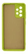 Чохол Silicone case Camera Protective для Samsung A72 (06) лимонний Flash - зображення 3