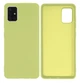 Чохол Silicone case Camera Protective для Samsung A51 (06) лимонний Flash - зображення 1
