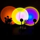 Проекційна лампа з пультом RGB 16 кольорів Sunset Lamp на штативі USB проектор - зображення 6