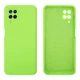 Чохол Silicone case Camera Protective Samsung A12 (27) яскраво зелений Neon green - зображення 1