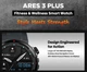 Смарт-годинник Zeblaze ARES 3 PLUS Black (розмова, тонометр, пульсоксиметр) - зображення 11