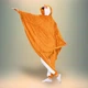 Пижама кигуруми My Kigu Женская Белка Летяга Оранжевая размер M 155-165 см (110641) - изображение 3