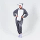 Пижама кигуруми My Kigu Женская Грустный Хаски Серый размер S 144-155 см (109041) - изображение 3