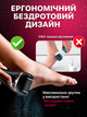 Электрическая пилка электро пемза для пяток и ног электропемза аккумуляторная роликовая шлифовальная машинка аппарат терка с функцией самоочищения и аккумулятором черная (ECR-658B) - изображение 6