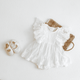 Летний детский бодик с кружевной юбкой Baby Fashion, Белый, 90 см - изображение 8