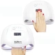 Лампа для маникюра Nail Lamp SUN X Plus 120W для покрытия ногтей гель лаком, гелем UV/LED White - изображение 3