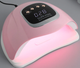 Професійна лампа для манікюру Nail Lamp SUN X 15 MAX 280W UV/LED для покриття нігтів гель лаком, рожевий гелем - зображення 4