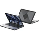 Накладка захисна протиударна полікарбонатна бампер чохол DUX DUCIS LCGH Series для Apple MacBook Air 15.3 (2023/2024) Black - зображення 2