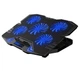 Охлаждающая подставка для ноутбука 15.6 дюймов Ice Coorel K-5 Led Blue 5xfans - изображение 2