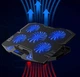 Охлаждающая подставка для ноутбука 15.6 дюймов Ice Coorel K-5 Led Blue 5xfans - изображение 4