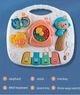 Ігровий музичний столик WToys фіксація на ліжку, озвучування українською мовою, музичні клавіші, казки, пісні, ноти, вірші, годинник (W-05133) - зображення 8