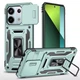 Ударостійкий чохол Camshield Army Ring для Xiaomi Poco X6 / Note 13 Pro 5G Зелений/Light Green - изображение 1
