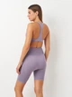 Спортивный топ для бега и тренировок женский Puma 4Keeps Cloudspun Bra 52580930 S Сиреневый (4067981165537) - изображение 2