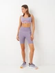 Спортивный топ для бега и тренировок женский Puma 4Keeps Cloudspun Bra 52580930 XL Сиреневый (4067981165568) - изображение 3