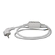 Универсальный кабель с УЗО для бойлера PRCD ZJLB-16-1 30mA (1.2m) White - изображение 1