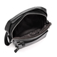 Сумка мужская кожаная черная Tiding Bag M5608-1A через плечо с ручкой - изображение 5