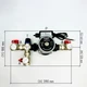 Термостатический узел на подачу LADOMIX.T1 25-60K с насосом DN1" KVANT - изображение 4