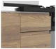 Кухня без стільниці 180 Junona Black Red White 180 (K24-JUNONA_MODUL_WER_2/180_BBL) 169949 - зображення 5