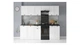 Кухонні гарнітури зі стільницею Junona Line 230 Black Red White 230 (K24-JUNONA_MODUL_WER_2/230_ZBL) 169887 - зображення 3