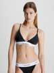 Biustonosz Calvin Klein Underwear 000QF1061E-001 S Czarny (8718934397647) - obraz 1