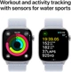 Smartwatch Apple Watch Series 10 GPS 46mm Silver Aluminium Case with Blue Cloud Sport Loop (MWWN3) - obraz 4