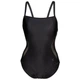 Купальник жіночий Arena MESH PANELS SWIMSUIT CLOSED BA 006661-500-40 170см Чорний - зображення 1