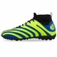 Сороконіжки футбольні з носком SP-Sport Active 8012-1 розмір 45 Blue-Neon Green - зображення 2