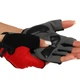 Рукавички для фітнесу спортивні Hard Touch 8097 розмір M Black-Red - зображення 5
