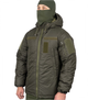 Зимова куртка WinTac Stalker Winter Armor Olive Velcro L Олива - изображение 2