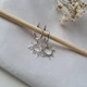 Серебряные серьги (пара) сережки с Подвеской Солнце без камней серебро 925 пробы Родированное 53007р 3.00г - изображение 7