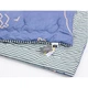 Одеяло MirSon антиаллергенное Зима EcoSilk №3007 Сolor Fun Line Whales 200х220 [39750] - изображение 3